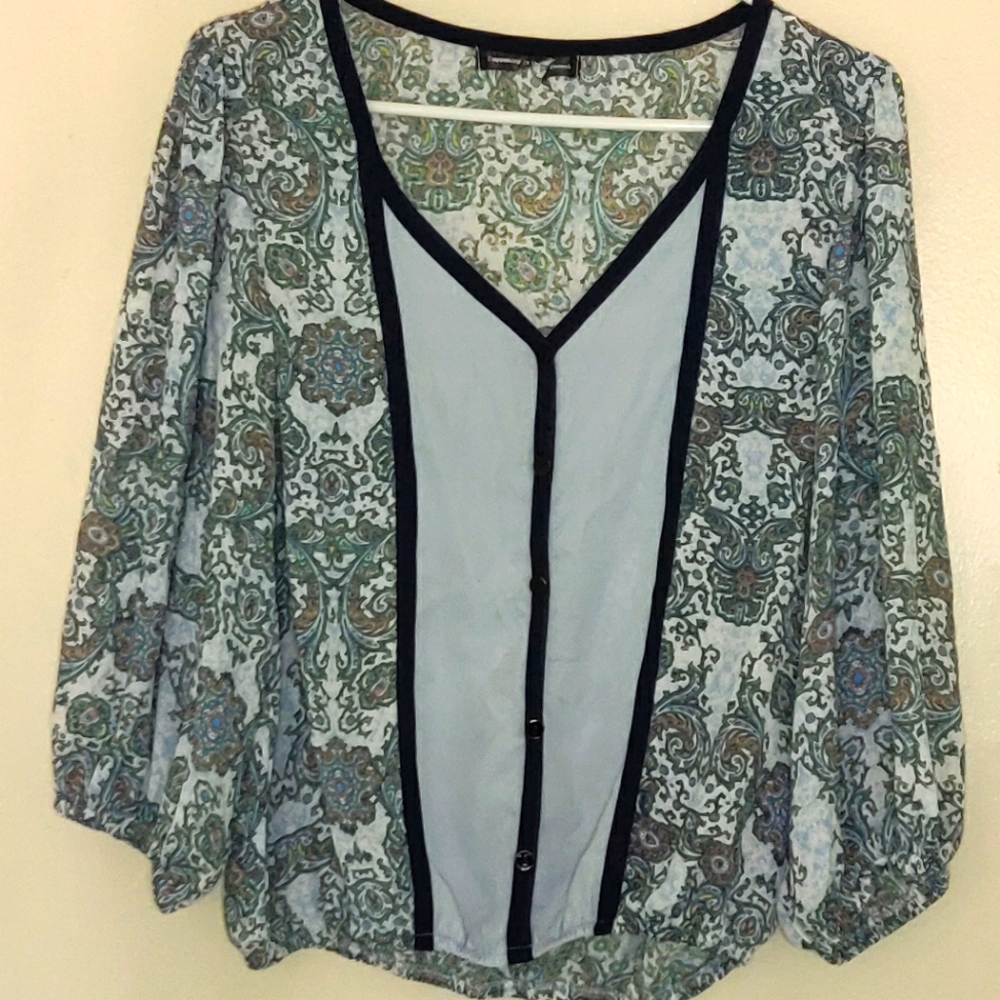 Patterned Top